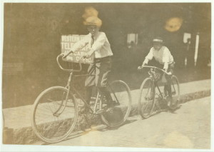 Wilbur Bold, a 12-year old Western Union messenger boy, Tampa, Florida, 1911.