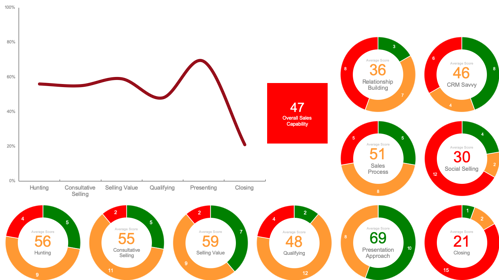 OMG sales competencies assessment tool summary chart